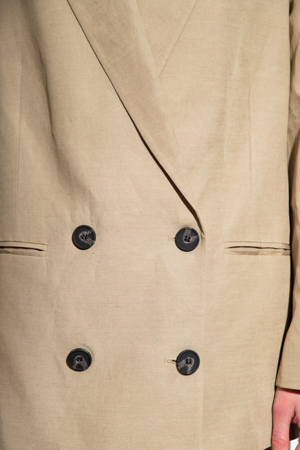 breasted blazer - adidas cover up jacket f grasvart